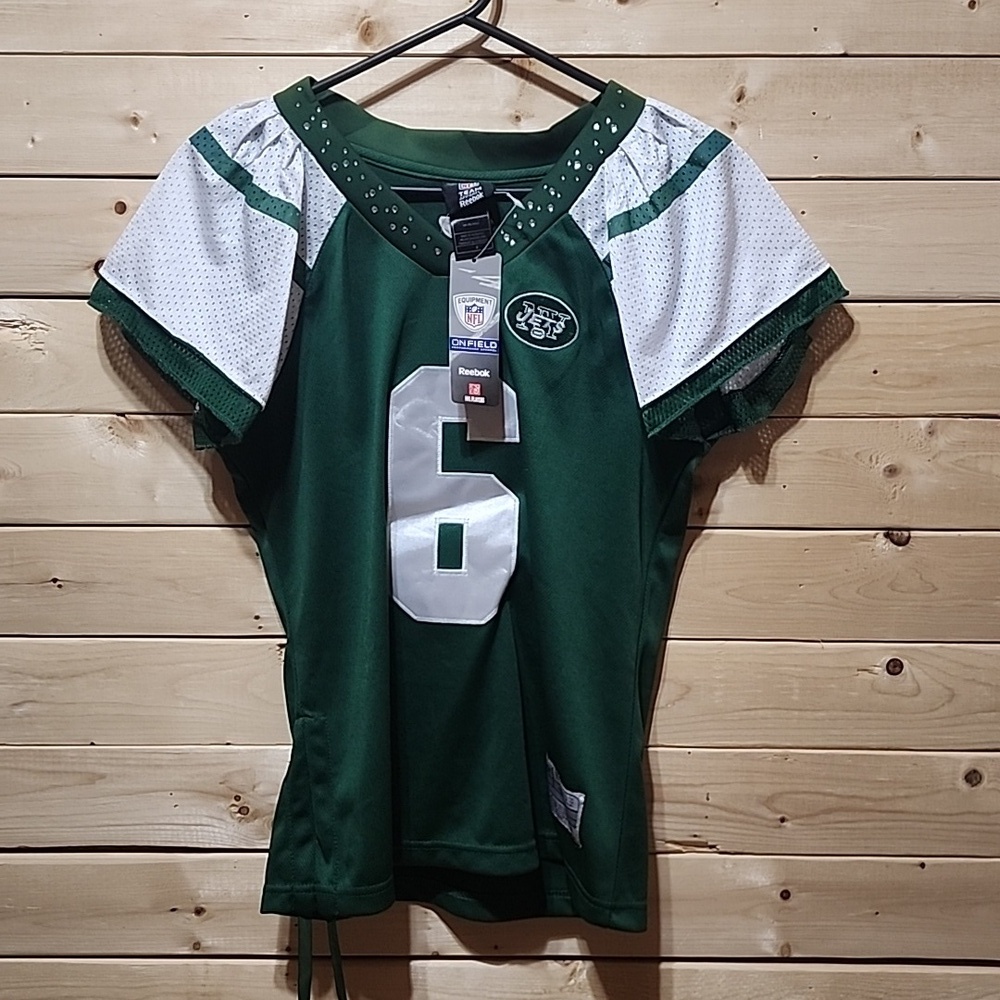 Jets NFL Reebok Women's Jersey Size Small NWT Sanchex 6